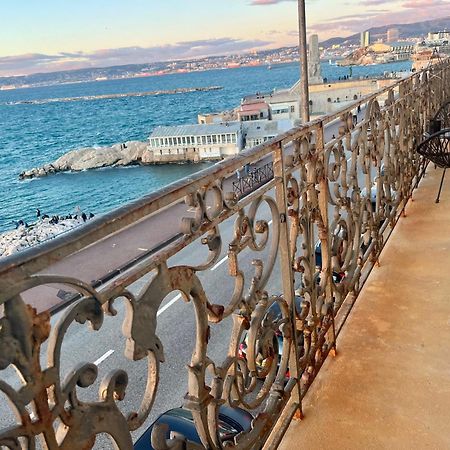 Appartement Sur La Corniche Kennedy Face A La Mer Marsella Exterior foto