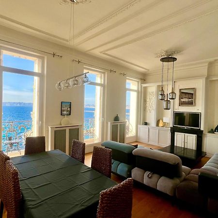 Appartement Sur La Corniche Kennedy Face A La Mer Marsella Exterior foto